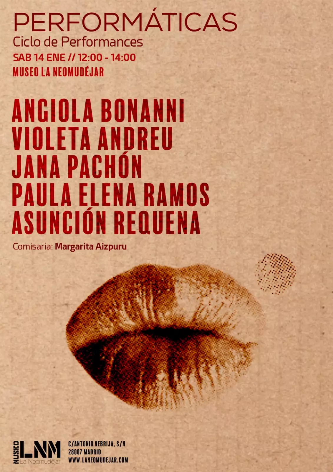 Cartel performáticas